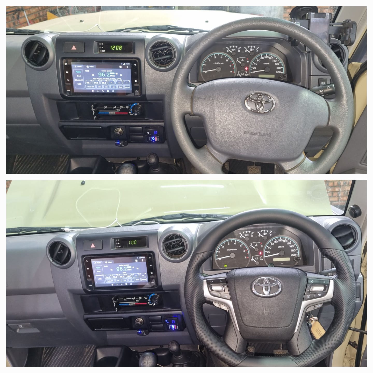 TOYOTA LANDCRUISER STEERING UPGRADE BEFORE AND AFTER PICS Pro Fitment Centre